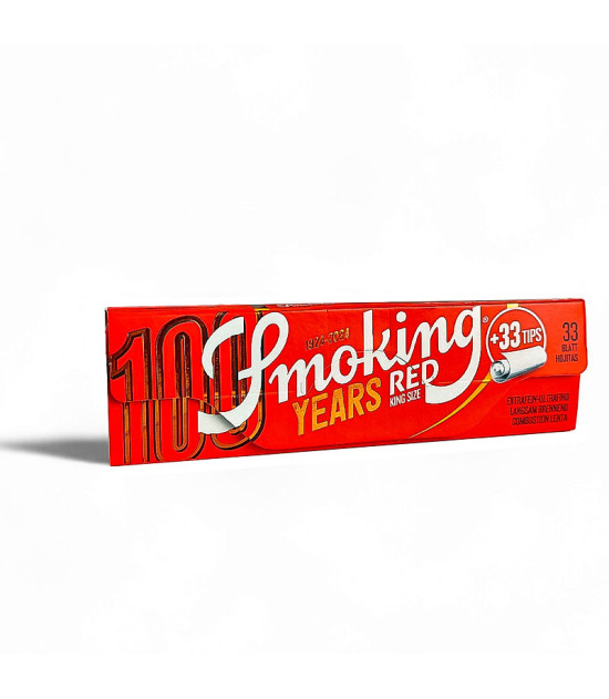 Smoking Red King Size Reispapier-Zigarettenpapier mit Filtern in der Packung