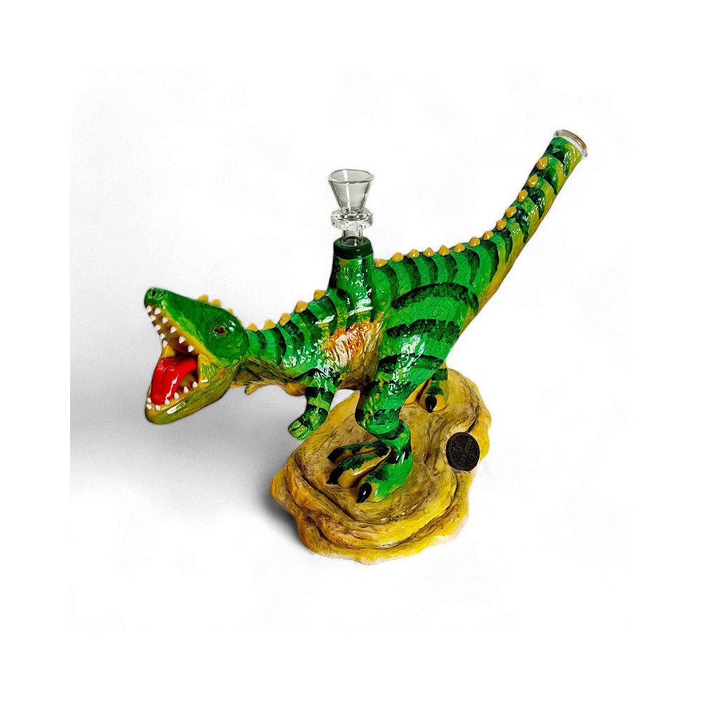 Bongo in Form eines T-Rex-Dinosauriers