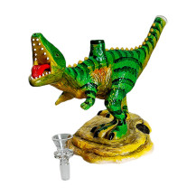 Bongo im T-Rex-Dinosaurier-Muster - ausgewählte Puff-Option