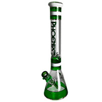 Phoenix-Beaker-Glasbong, grüne Farbe
