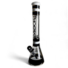 Phoenix Beaker Glasbong, schwarz