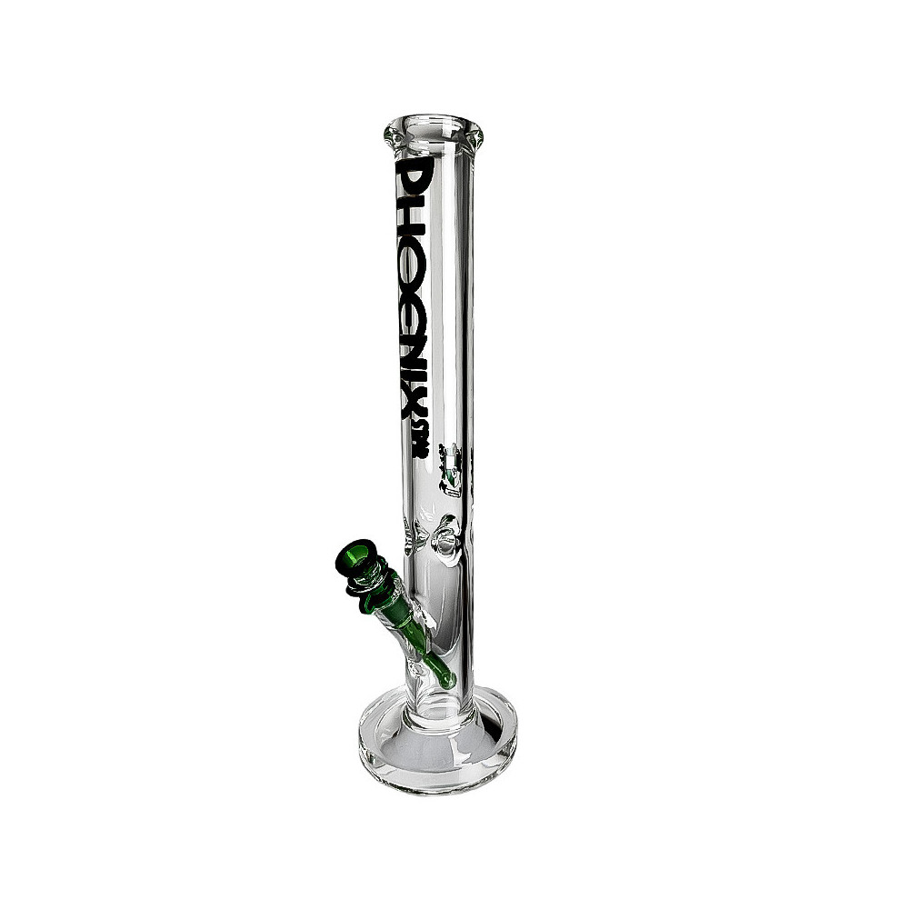 Phoenix Glasbong grün