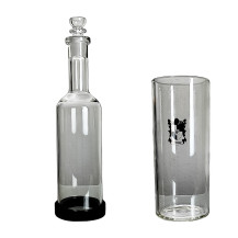 Finnische Glasbongo PHX – Glasflasche und Glasbehälter
