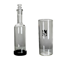 Finnische Glasbongo PHX – Glasflasche und Glasbehälter
