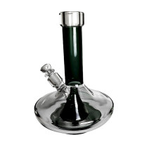 Phoenix Massive Showerhead Perco, schwarze Farbe – Ansicht der Rückseite der Bong