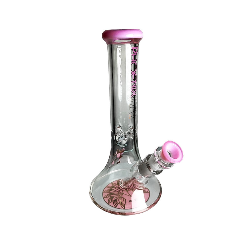 Phoenix Beaker rosa Glasbong