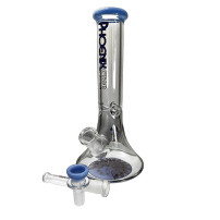 Phoenix Beaker Glasbong in blauer Farbe – ausgewähltes Downpipe und Zugsystem