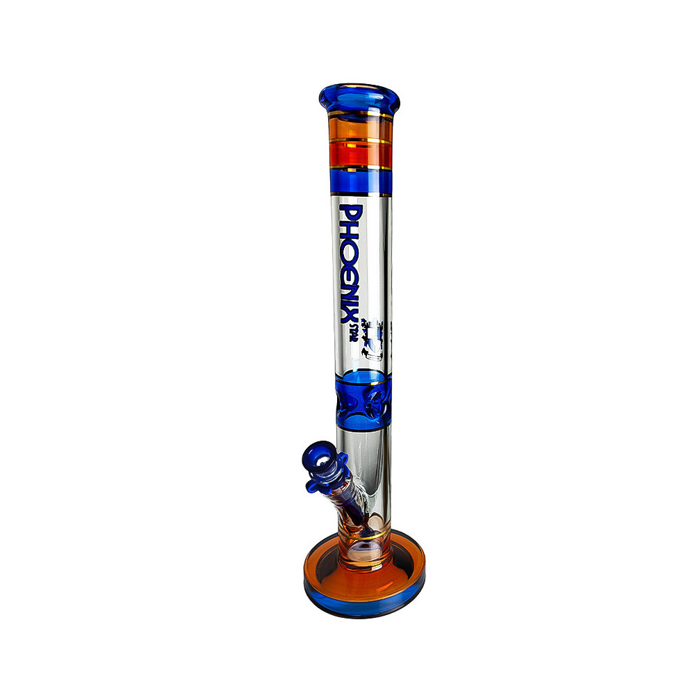 Phoenix blaue Glasbong
