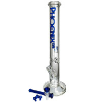 Phoenix Glasbong blau – ausgewähltes Downpipe und Zug