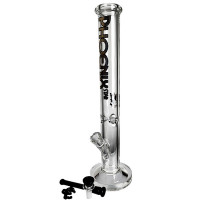 Phoenix Glass Bongo Black – ausgewähltes Fallrohr und Puff