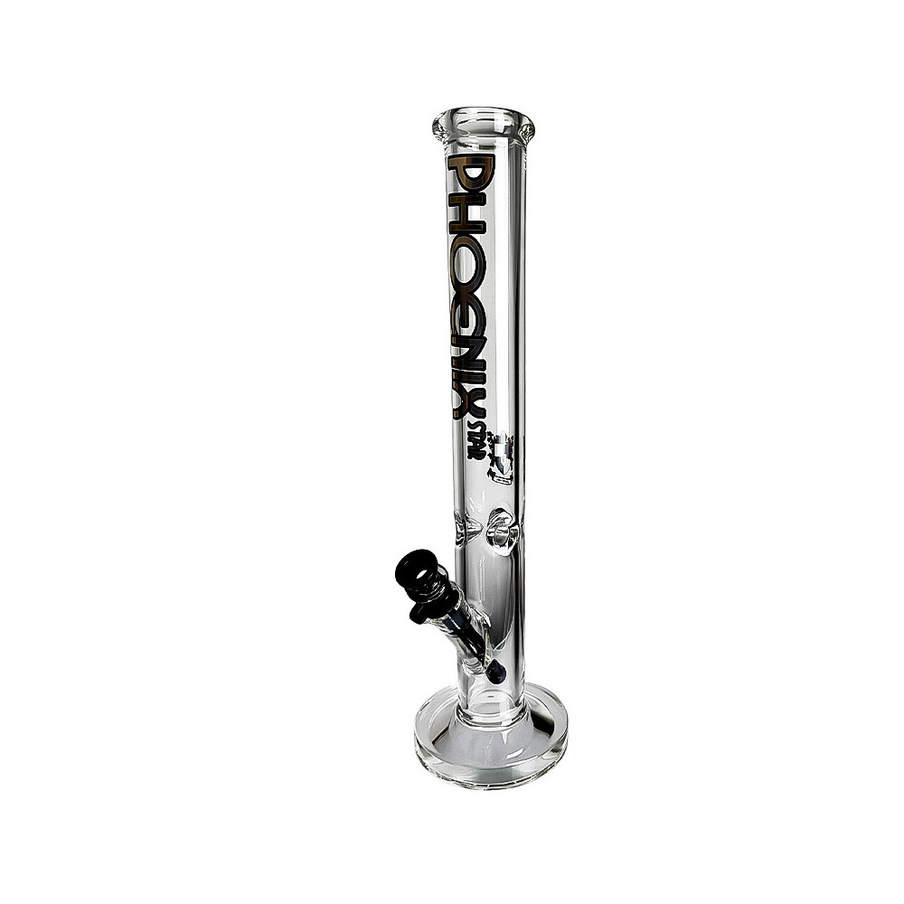 Phoenix Glass Bongo Schwarz