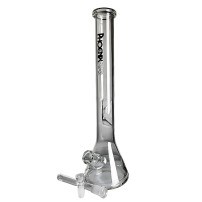 Phoenix Glass Bongo Black – ausgewähltes Fallrohr und Puff
