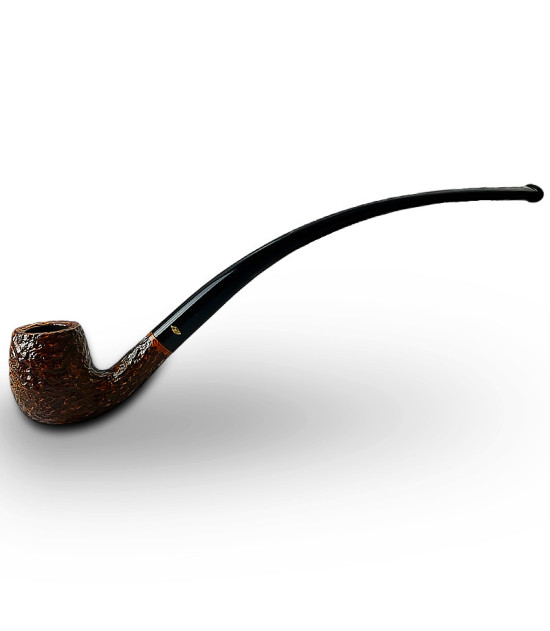 Bruyère-Tabakpfeife SAVINELLI - Churchwarden Brownblast 601, braune Farbe und „Churchwarden“-Form