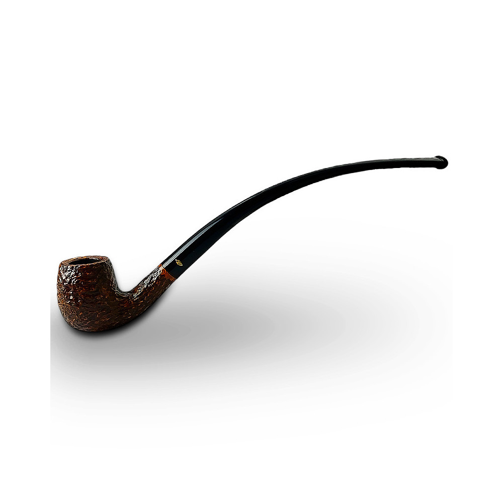 Bruyère-Tabakpfeife SAVINELLI - Churchwarden Brownblast 601, braune Farbe und „Churchwarden“-Form