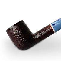 Bruyère-Tabakpfeife SAVINELLI Oceano Rostbraun 9 mm 106, rot-schwarze Farbe und „Billard“-Form - Kopf