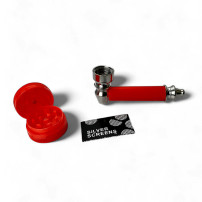 Shisha-Set mit Grinder Neon