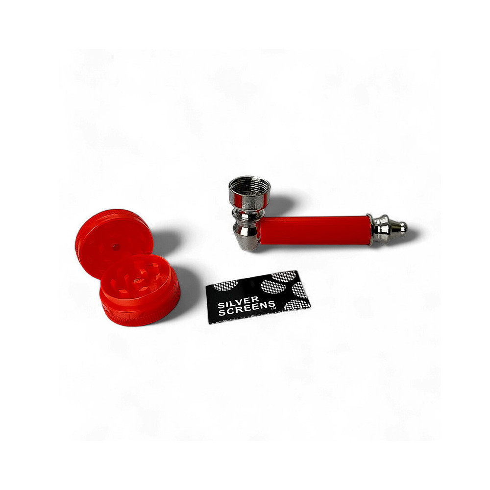 Shisha-Set mit Grinder Neon