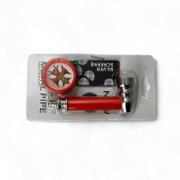 Shisha-Set mit Grinder Neon - verpackt
