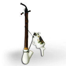 Jagdtabakpfeife BPK mit Griff und Wildschweinmotiv – zerlegte Tabakpfeife