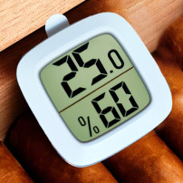 Digitales Mini-Hydrometer, weiß – Foto mit Zigarren im Humidor