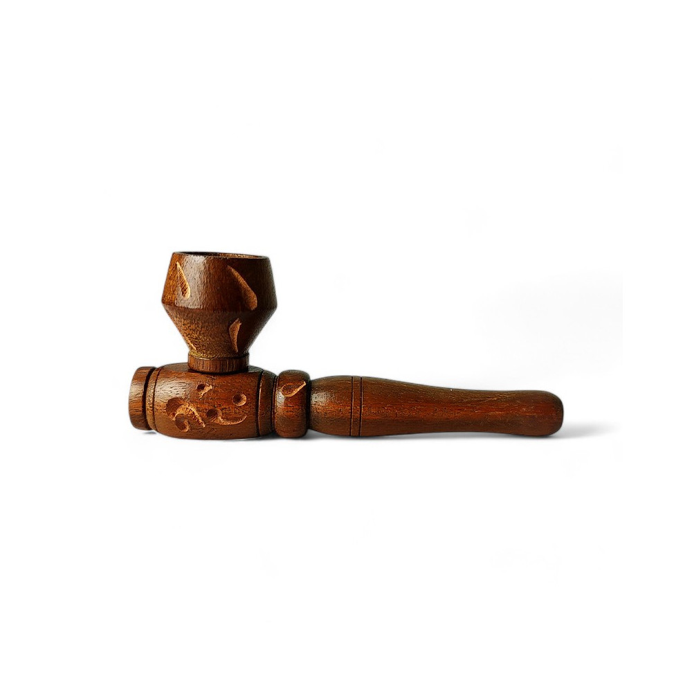 Mini-Holzsnare 9 cm - Seitenansicht