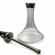 Hookah Valentino Black – Wasserpfeifenvase und Diffusor