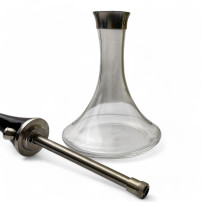 Hookah Valentino Black – Wasserpfeifenvase und Diffusor