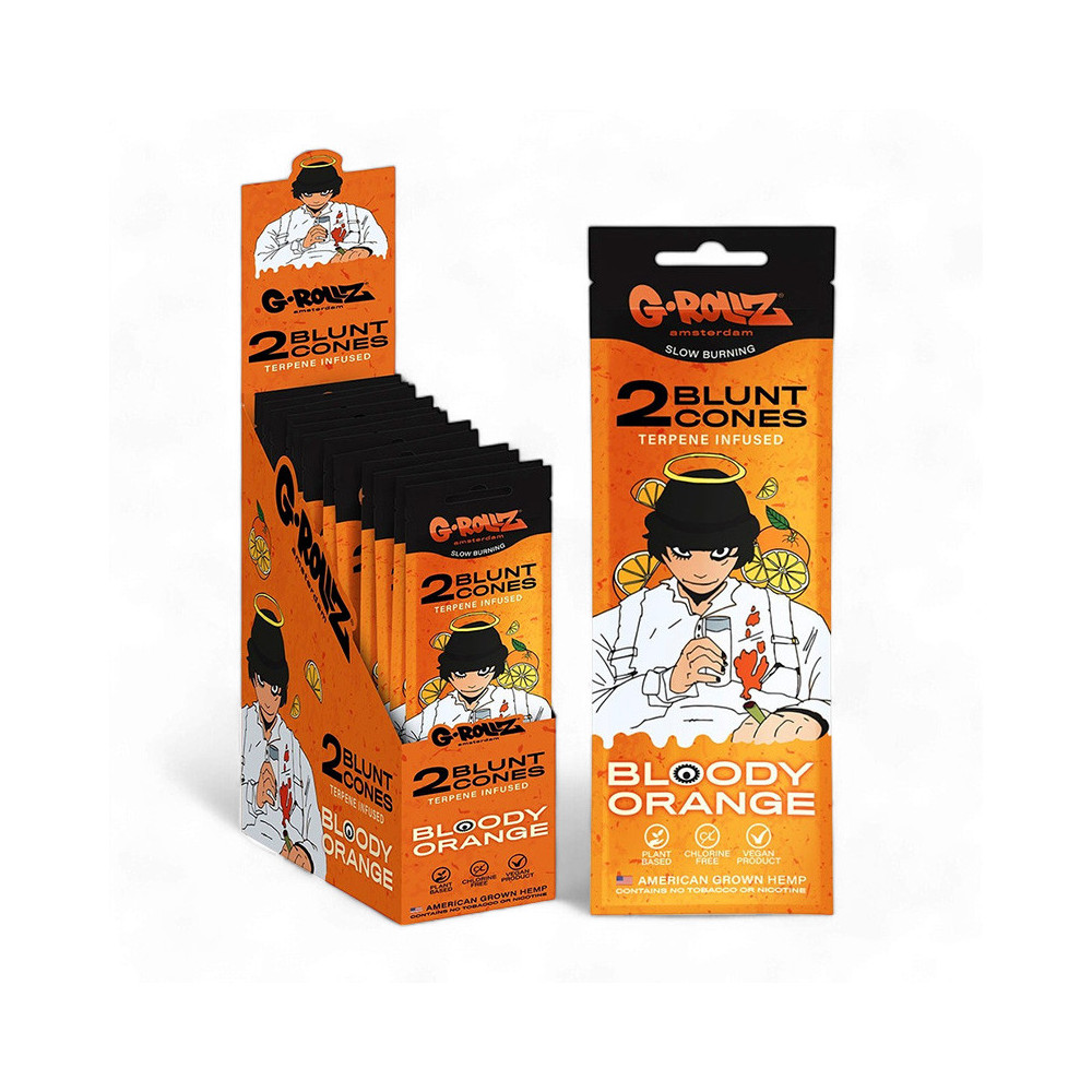 G-Rollz Hanf-Cones – Blutorange