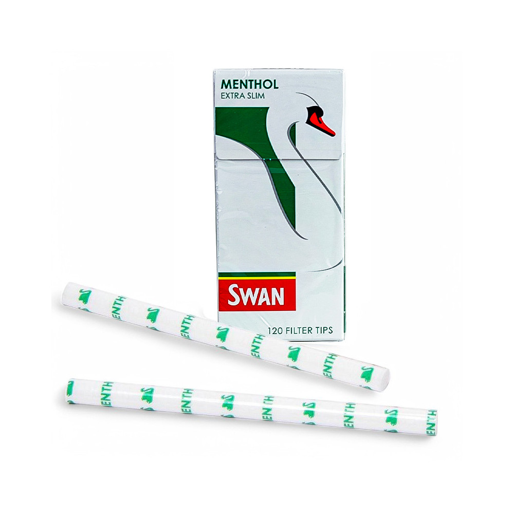 SWAN Extra Slim Menthol-Filter, 120 Stück