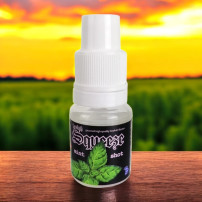 Hookah Squeeze Liquid Mint Shot 10ml - Flüssigkeit für Wasserpfeifentabak - auf den Tisch gestellt