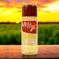 Melasse für Wasserpfeife Mola MIX - Kokosnuss 100 ml - auf den Tisch gestellt