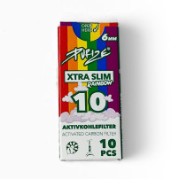 PURIZE Xtra Slim 6mm Filter / 10 Stück Regenbogen