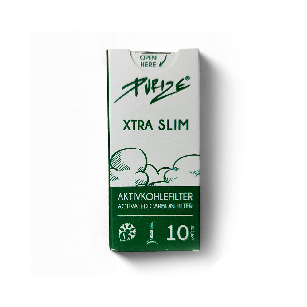 PURIZE Xtra Slim Filter 6 mm / 10 Stück