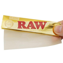 RAW Ethereal KS Slim Zigarettenpapier - mit herausgezogenem Papier