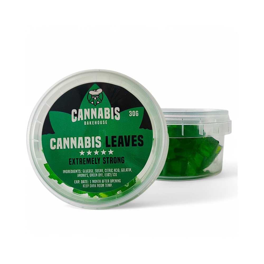 Cannabis Bakehouse Süßigkeiten, Cannabisblätter, 30 g