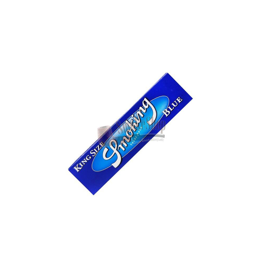 Rauchen von blauen KS-Drehpapieren