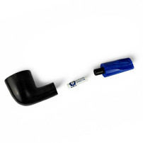 Molina Azzurro Grey Pfeife Mod.A - zerlegt