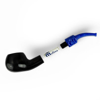 Molina Azzurro Grey Pfeife Mod.D - zerlegt
