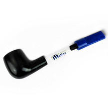 Molina Azzurro Grey Pfeife Mod.E - zerlegt