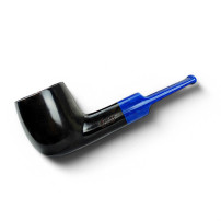 Molina Azzurro Grey Pfeife Mod.E - Seitenansicht