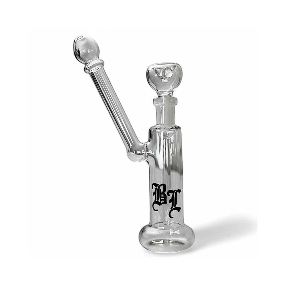 Black Leaf Mini Banger Bong