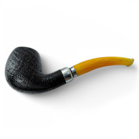 Molina Pfeife - Korallen-Acryl-Mundstück - liegende