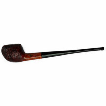Molina-Pfeife – Kleine Churchwarden-Pfeife, rustikal – gelegt