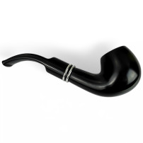 Molina-Pfeife - Schwarz Mod. 1 - liegend