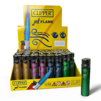 CLIPPER Jet Metallic Gradient Feuerzeug - mit Box