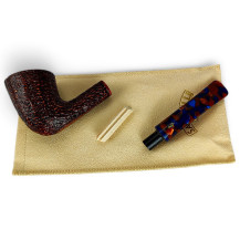 Savinelli Fantasia Rusticated 920 Pfeife - zerlegt in einem Beutel
