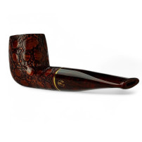 Savinelli Alligator Brown 111 Pfeife – Ansicht vom Mundstück