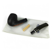 Savinelli Bosco Rusticated 626 Pfeife - zerlegt in einem Beutel