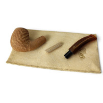 Savinelli Dune 601 Pfeife - zerlegt in einem Beutel