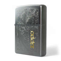 ZIPPO Venezianisches Zweifarben-Feuerzeug – Seitenansicht